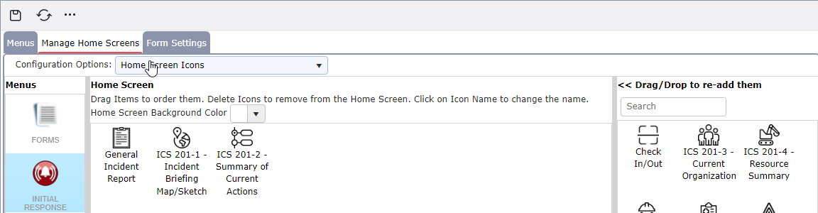 Admin - Navigation Setup