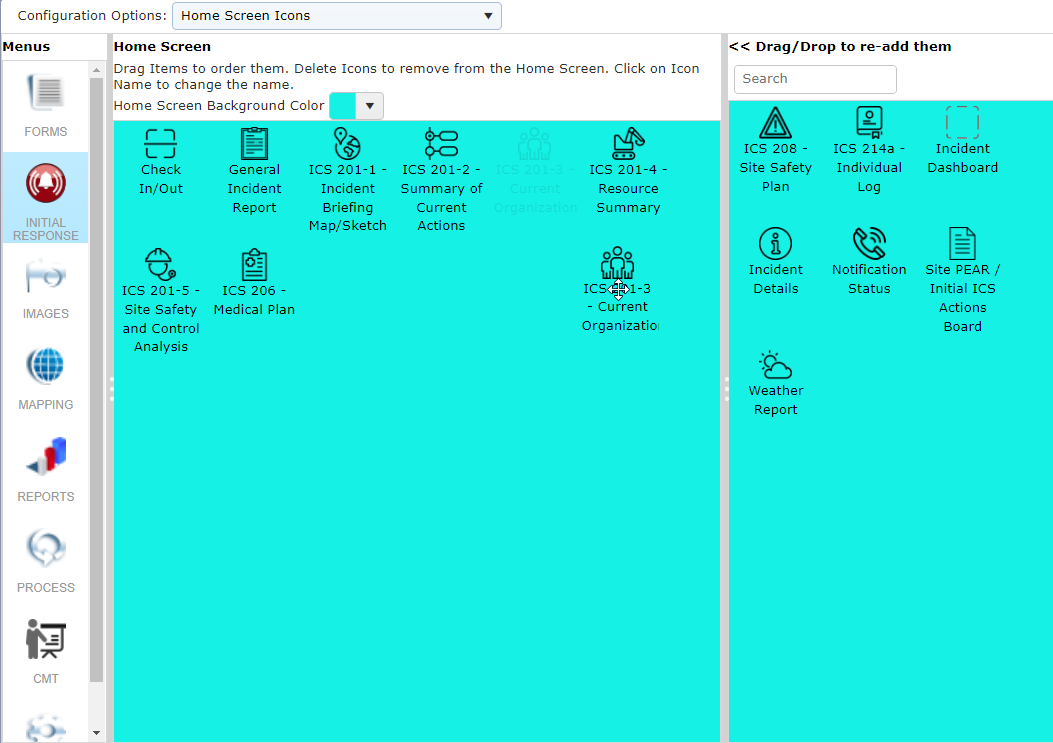 Admin - Navigation Setup