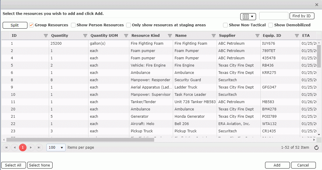 ICS 210 - Change Status